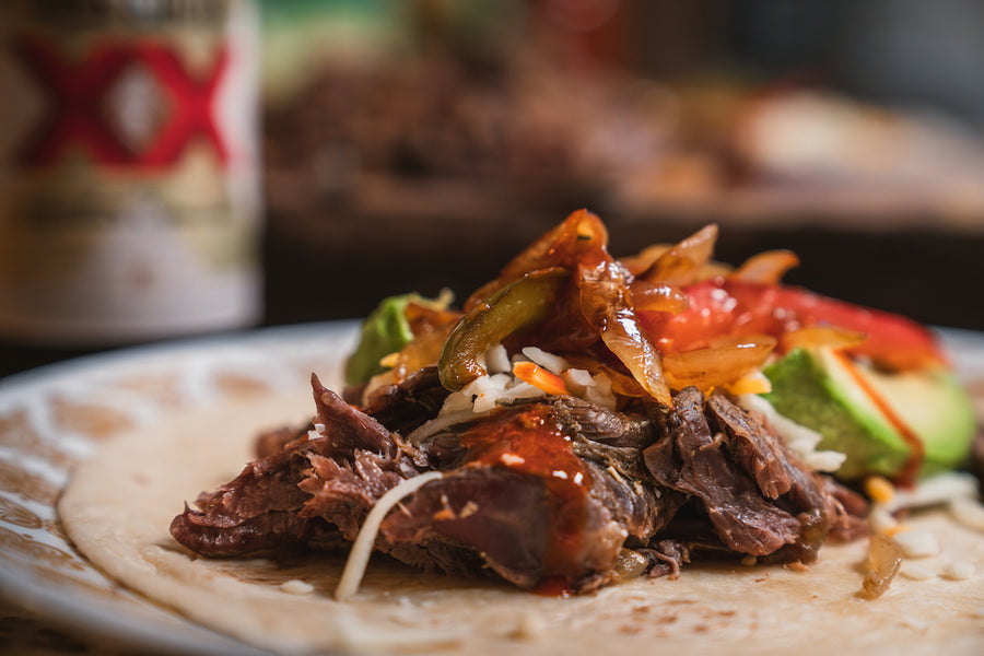 Goose Leg Tacos and Fajitas